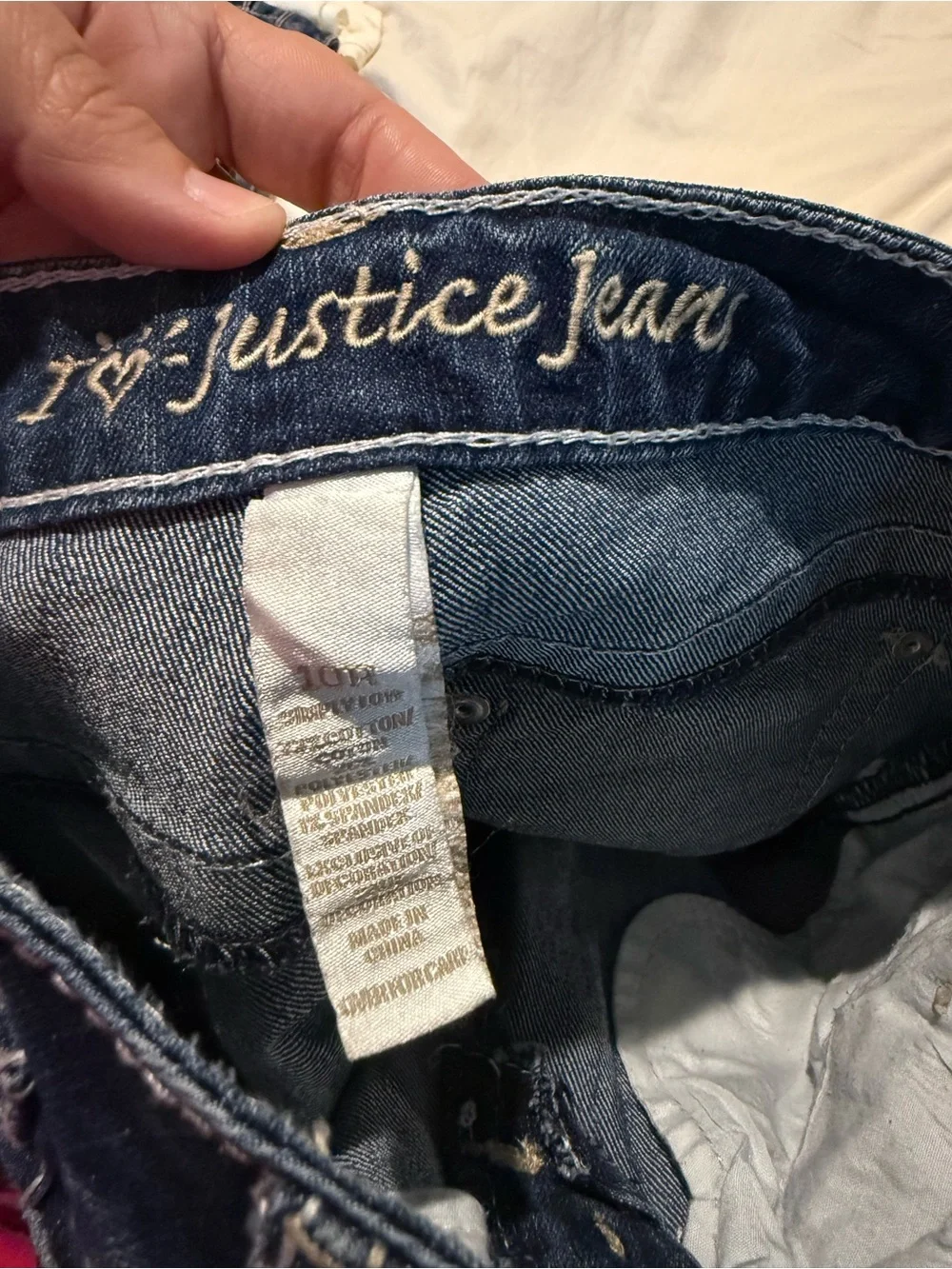 Girls Jeans Bundle Size 10 | Justice + Old Navy | 2 Pairs